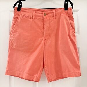 American Eagle Outfitters Next Level Flex Classic fit Shorts Orange sz 32